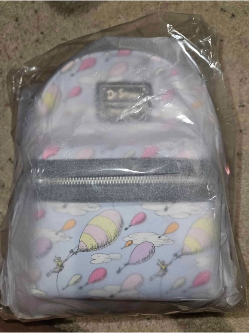 Loungefly Dr. Seuss Oh The Places You’ll Go mini backpack